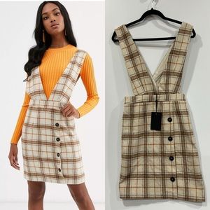 4 New YAS Pinafore Dress